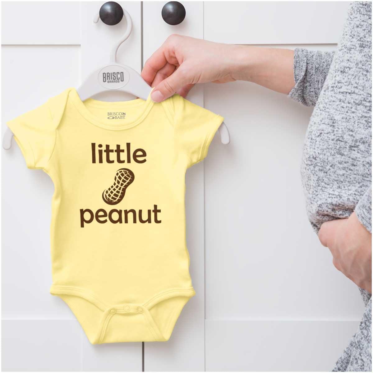 imageBrisco Brands Little Peanut Tiny Adorable Babies Baby Romper Boys or GirlsBanana