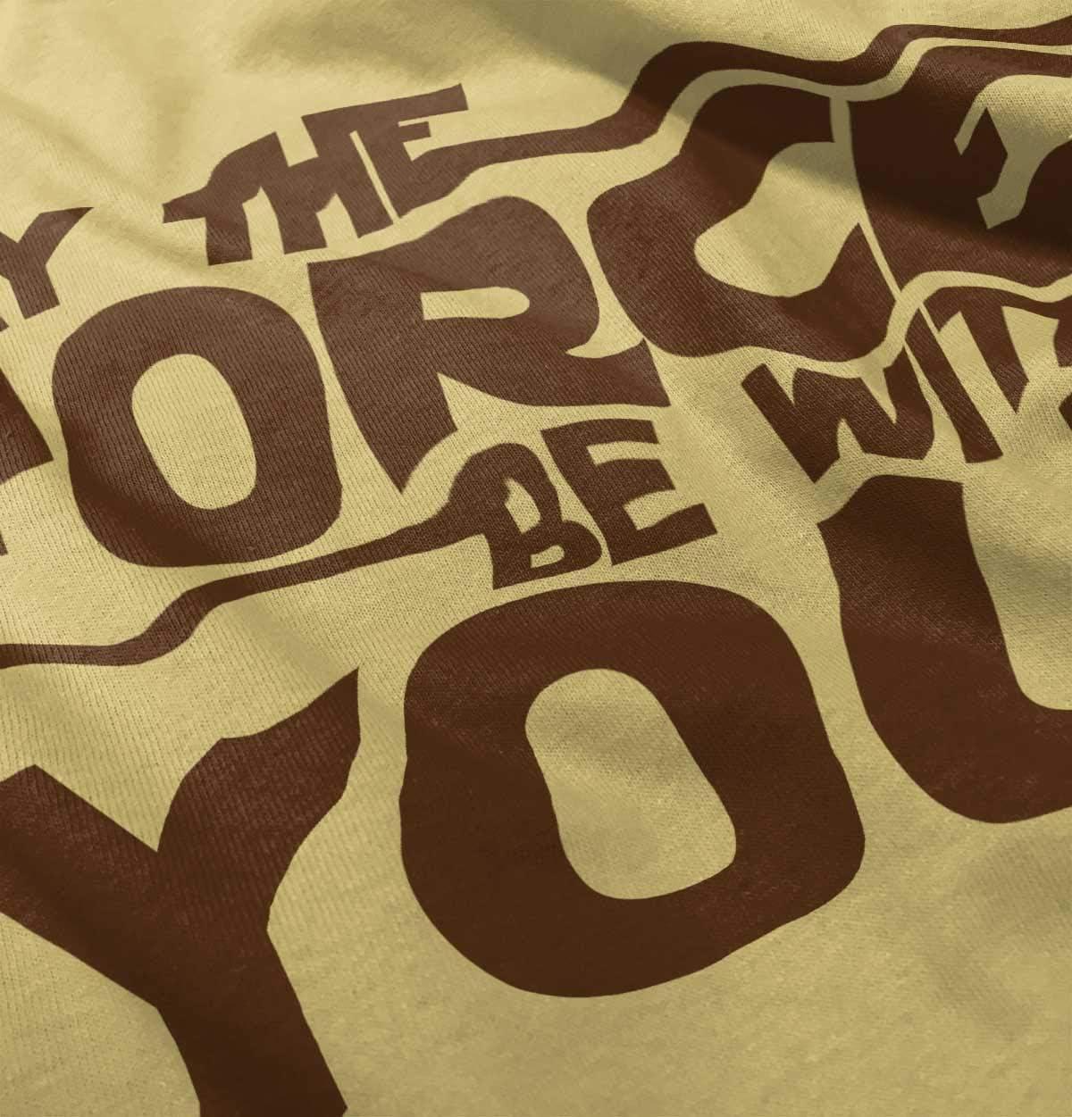 imageBrisco Brands May The Universe Be with You Toddler Boy Girl T ShirtButter