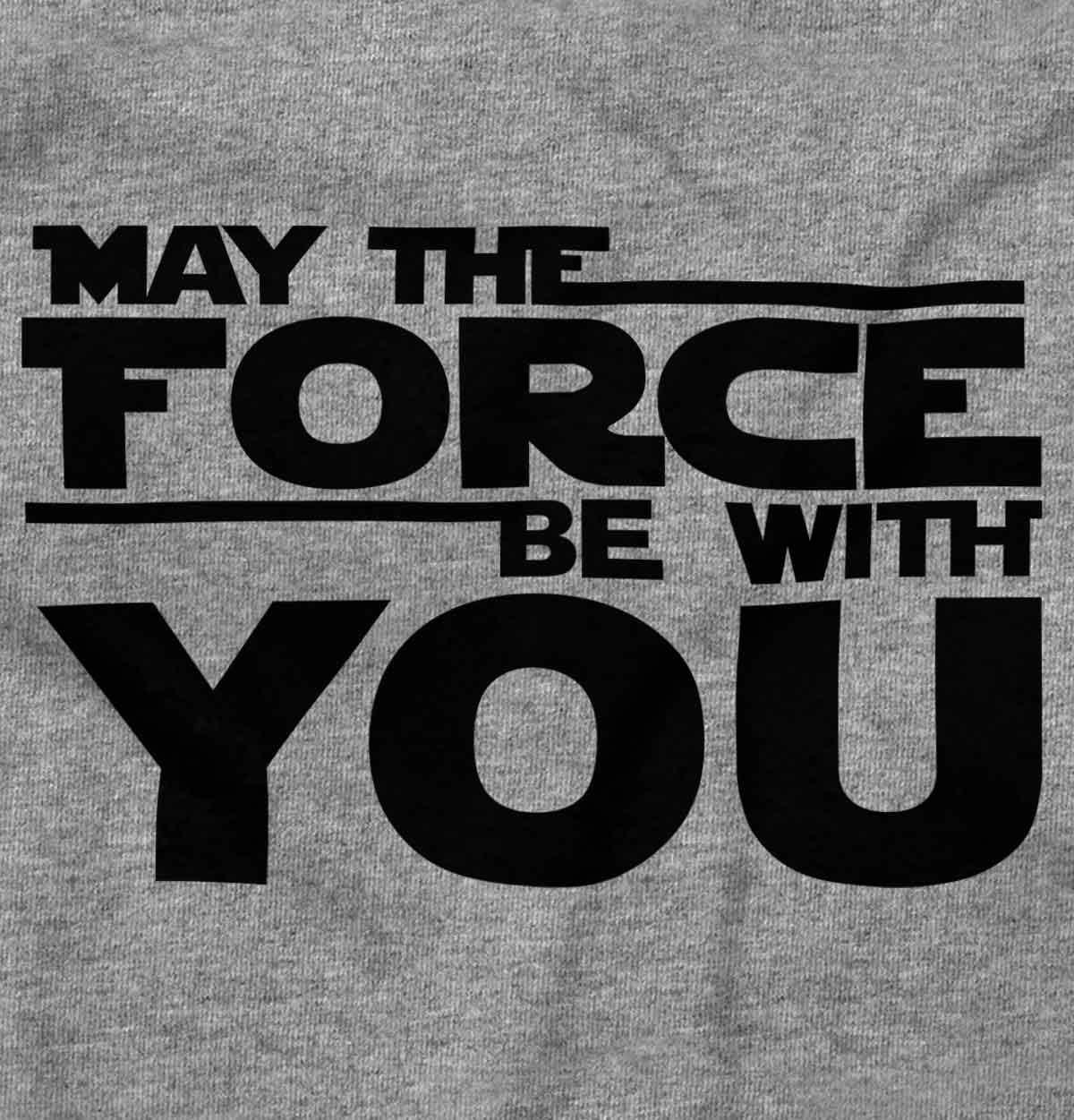 imageBrisco Brands May The Universe Be with You Toddler Boy Girl T ShirtHeather