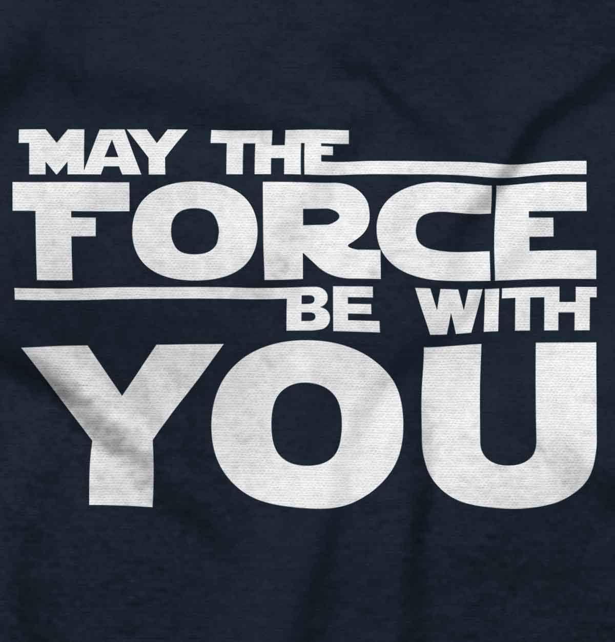 imageBrisco Brands May The Universe Be with You Toddler Boy Girl T ShirtNavy