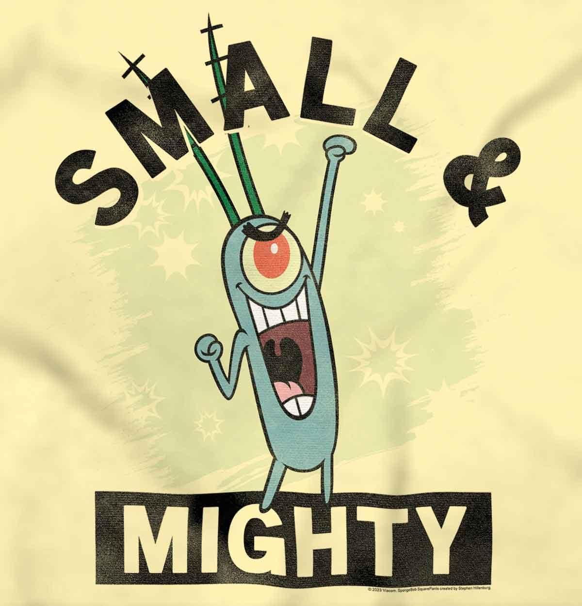 imageBrisco Brands Plankton Cartoon Small and Mighty Baby Romper Boys or GirlsBanana