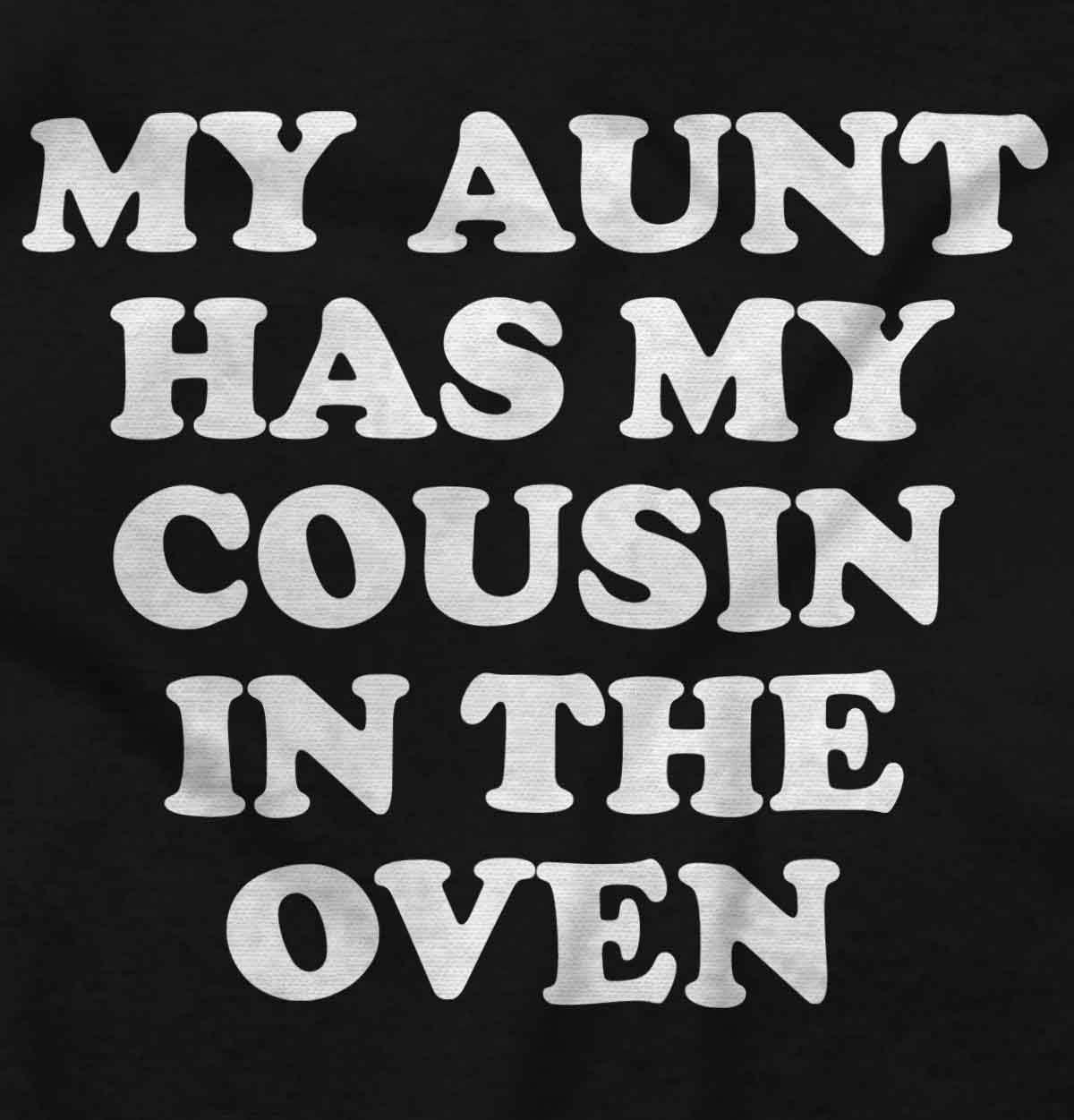 imageBrisco Brands Proud Nephews Nieces Excepting Auntie Baby Romper Boys or GirlsBlack