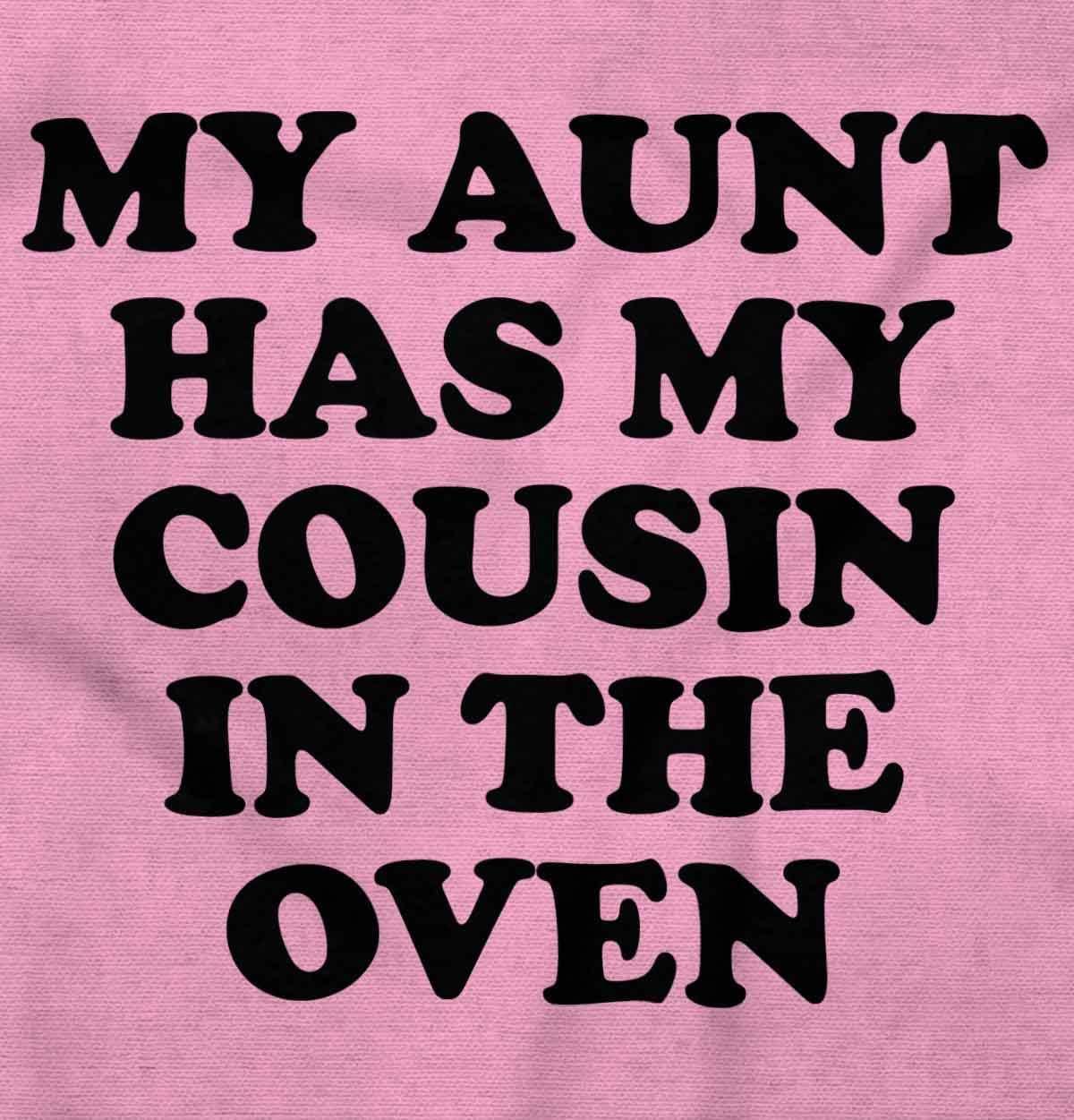imageBrisco Brands Proud Nephews Nieces Excepting Auntie Baby Romper Boys or GirlsPink