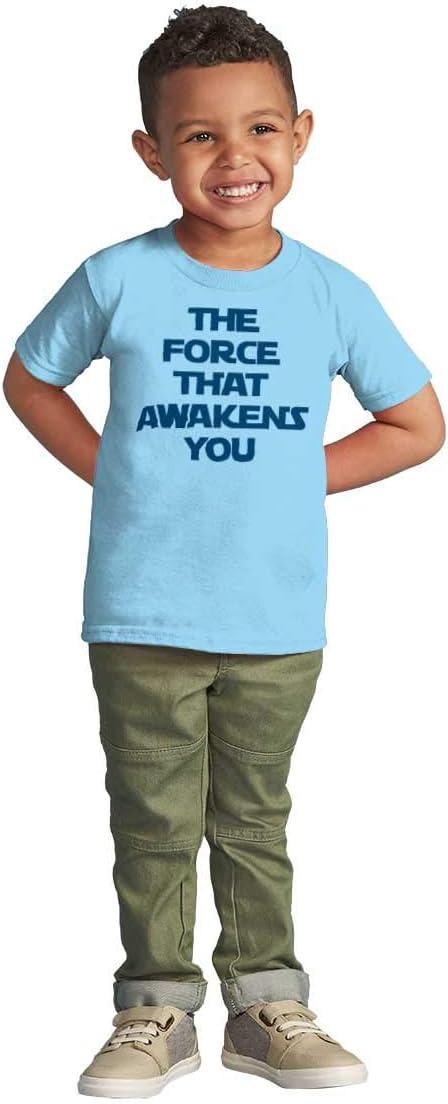 imageBrisco Brands The That Awakens You Dark Galaxy Toddler Boy Girl T ShirtLight Blue