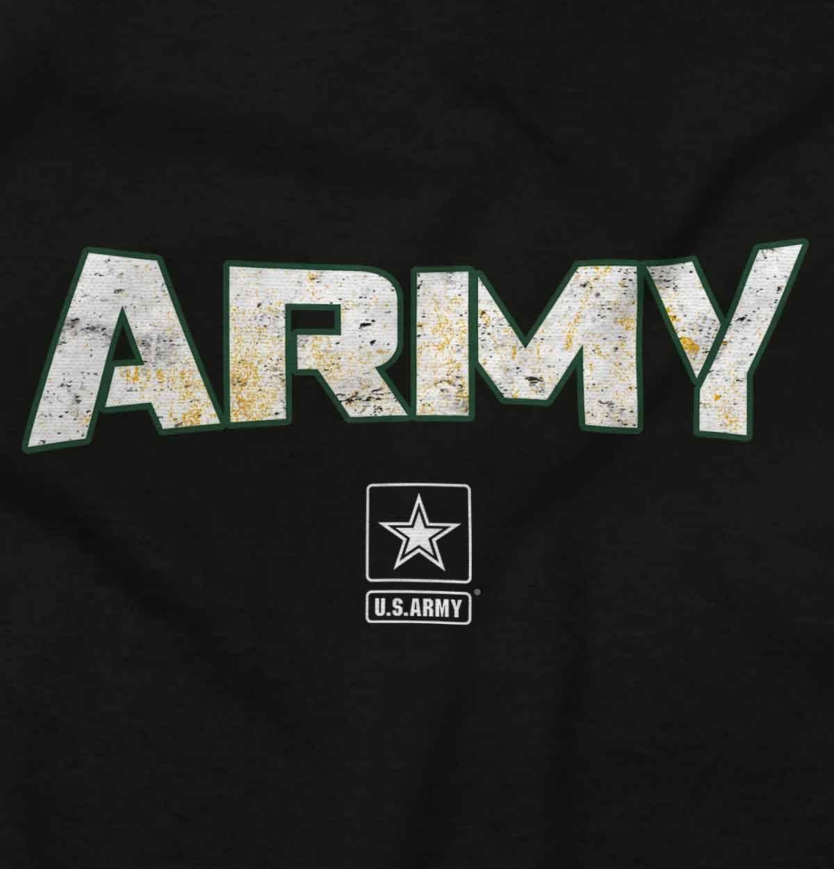 imageBrisco Brands US Army PT Style Casual Military Baby Romper Boys or GirlsBlack