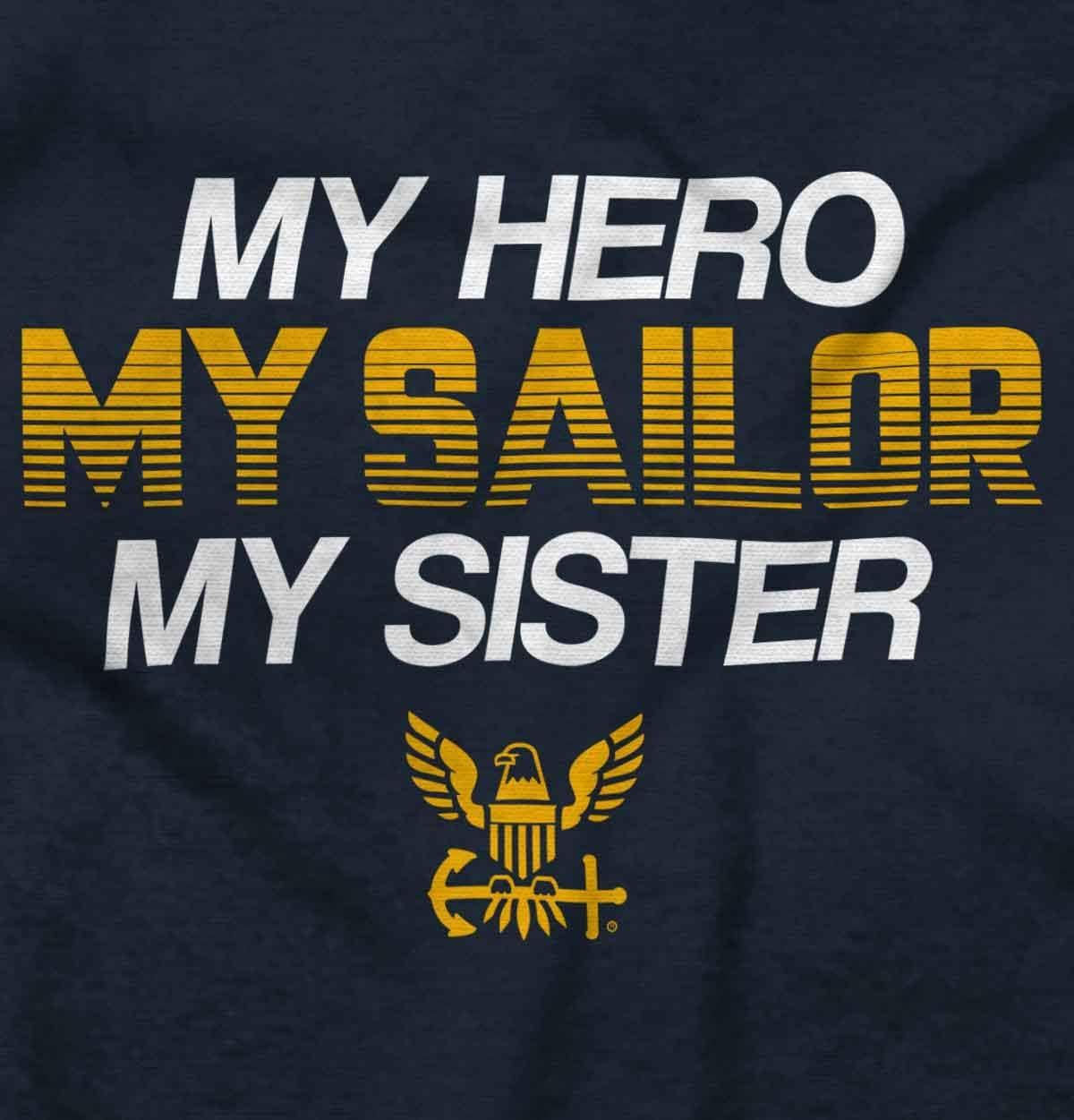 imageBrisco Brands United States Navy Sailor Sister Sweatshirt for Men or WomenNavy
