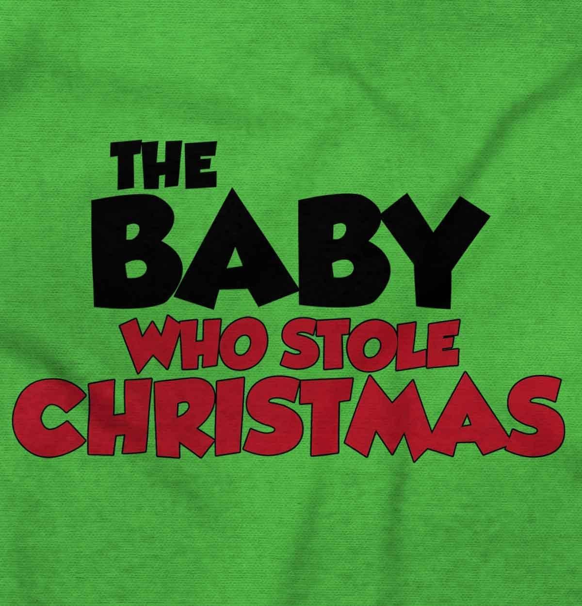 imageBrisco Brands Xmas Babies Who Stole Christmas Baby Romper Boys or GirlsApple