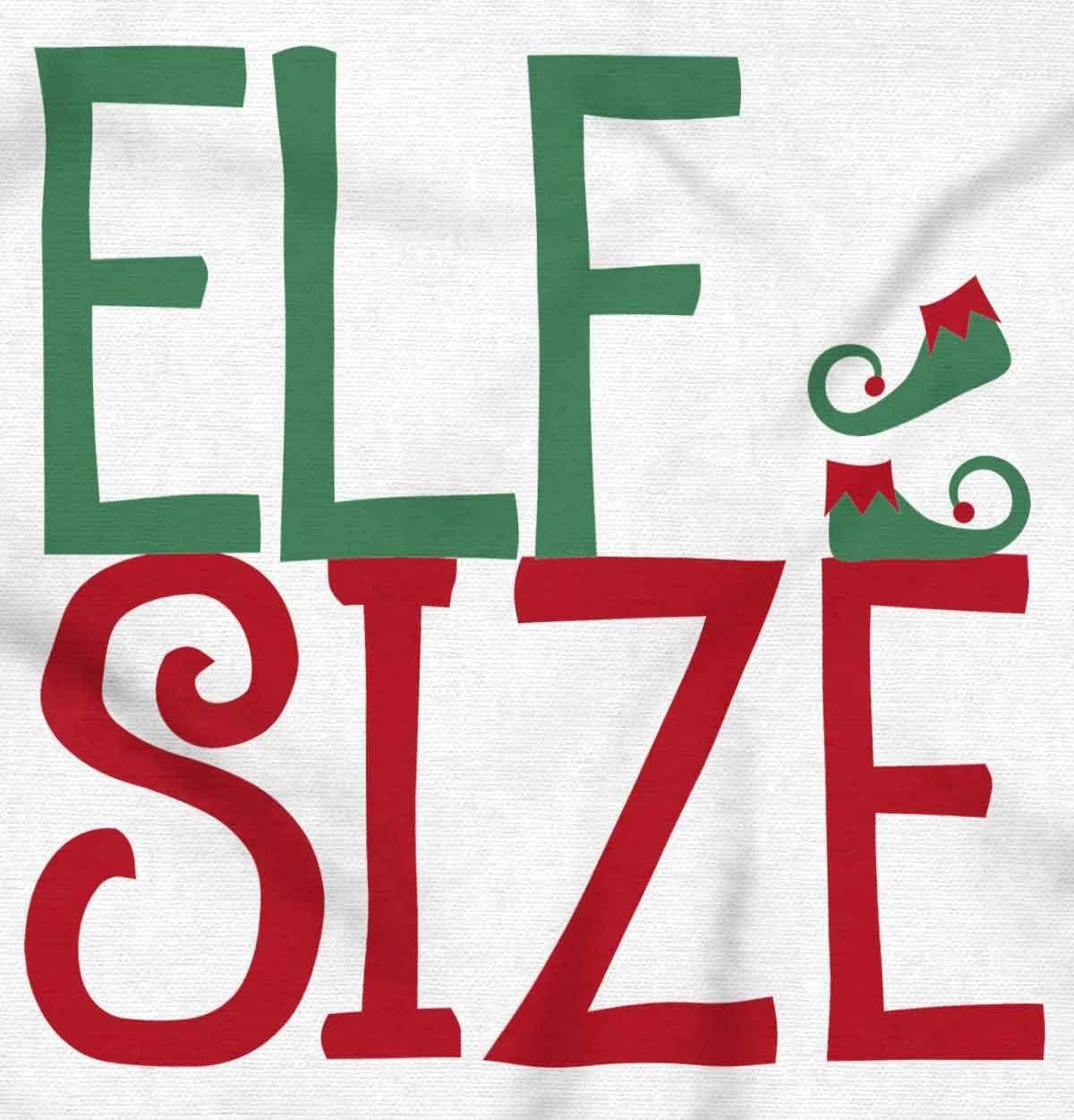 imageBrisco Brands Xmas Elf Size Christmas Baby Romper Boys or GirlsWhite