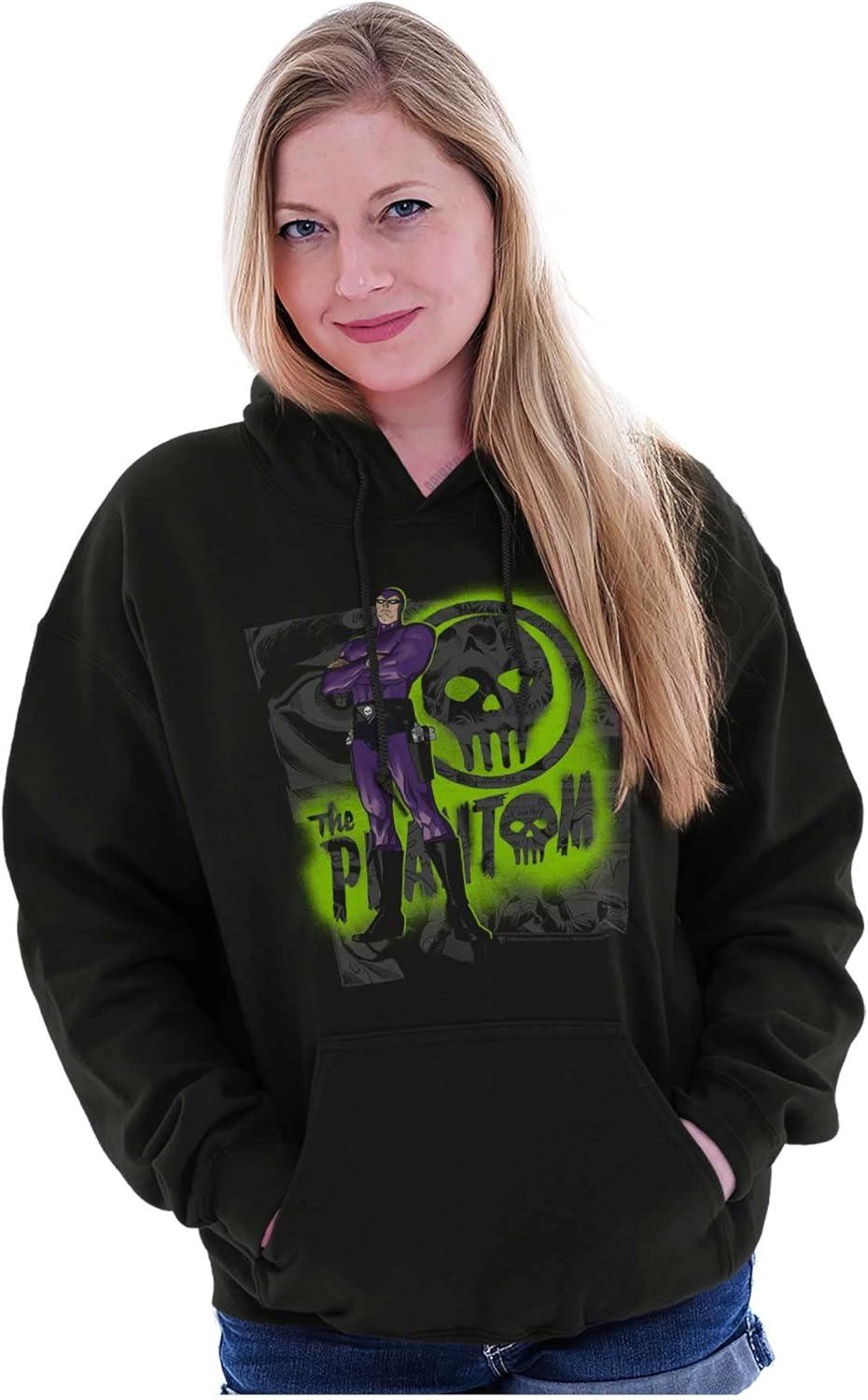 imageBrisco Brands the Phantom Skull Cave Comic Book Hoodie Sweatshirt Women MenBlack