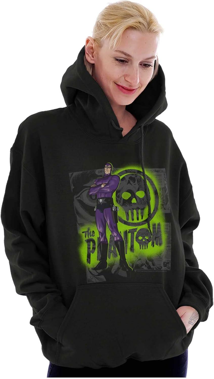 imageBrisco Brands the Phantom Skull Cave Comic Book Hoodie Sweatshirt Women MenBlack