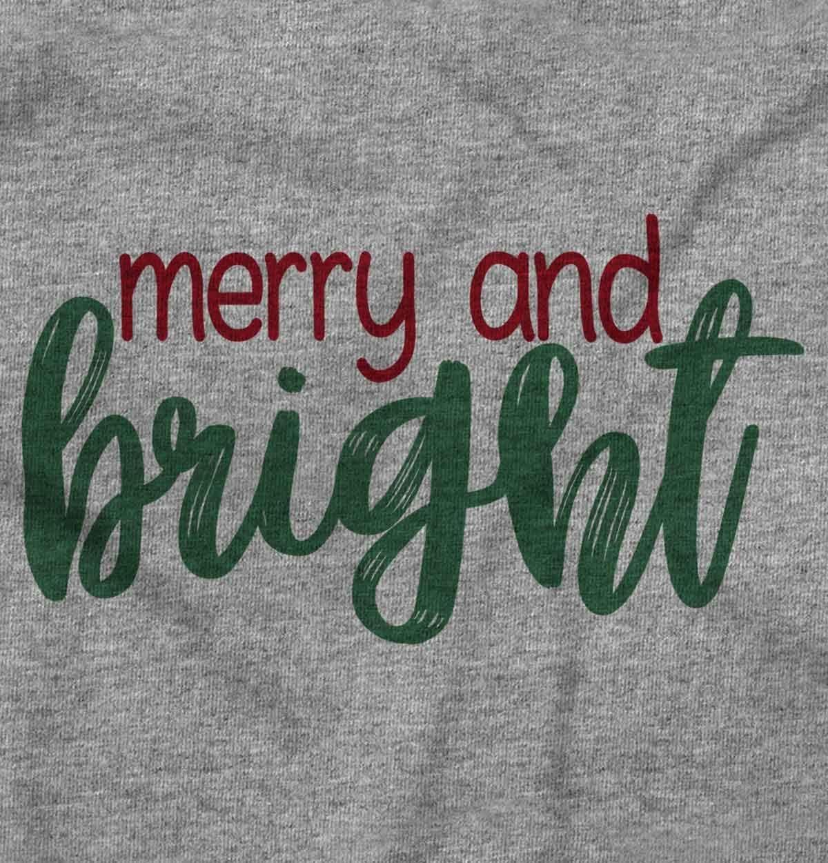 imageChristmas Merry and Bright Baby Bodysuit Jumper GirlsHeather