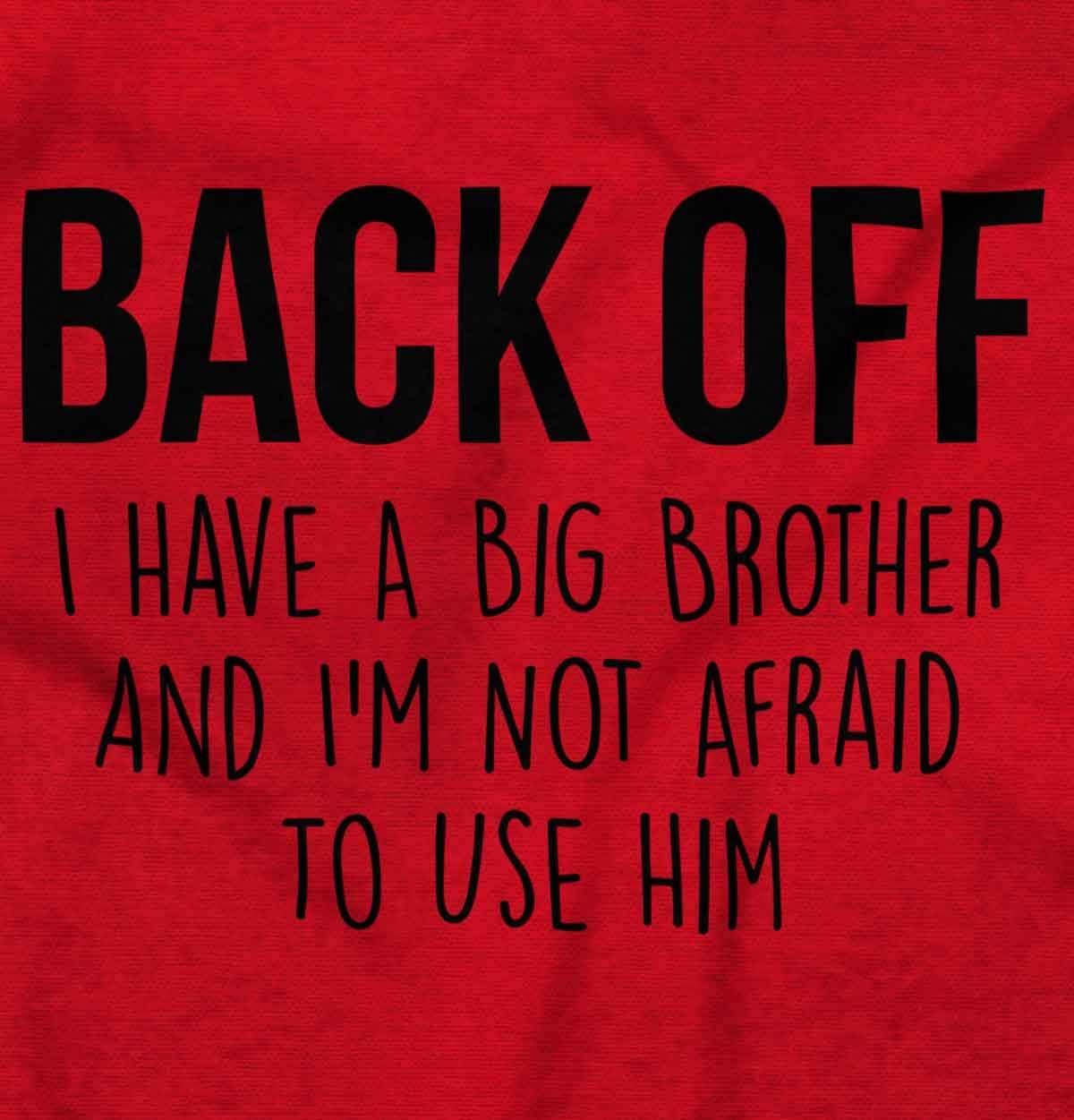 imageLittle Brother Big Bro Cute Adorable Baby Romper Boys or GirlsRed
