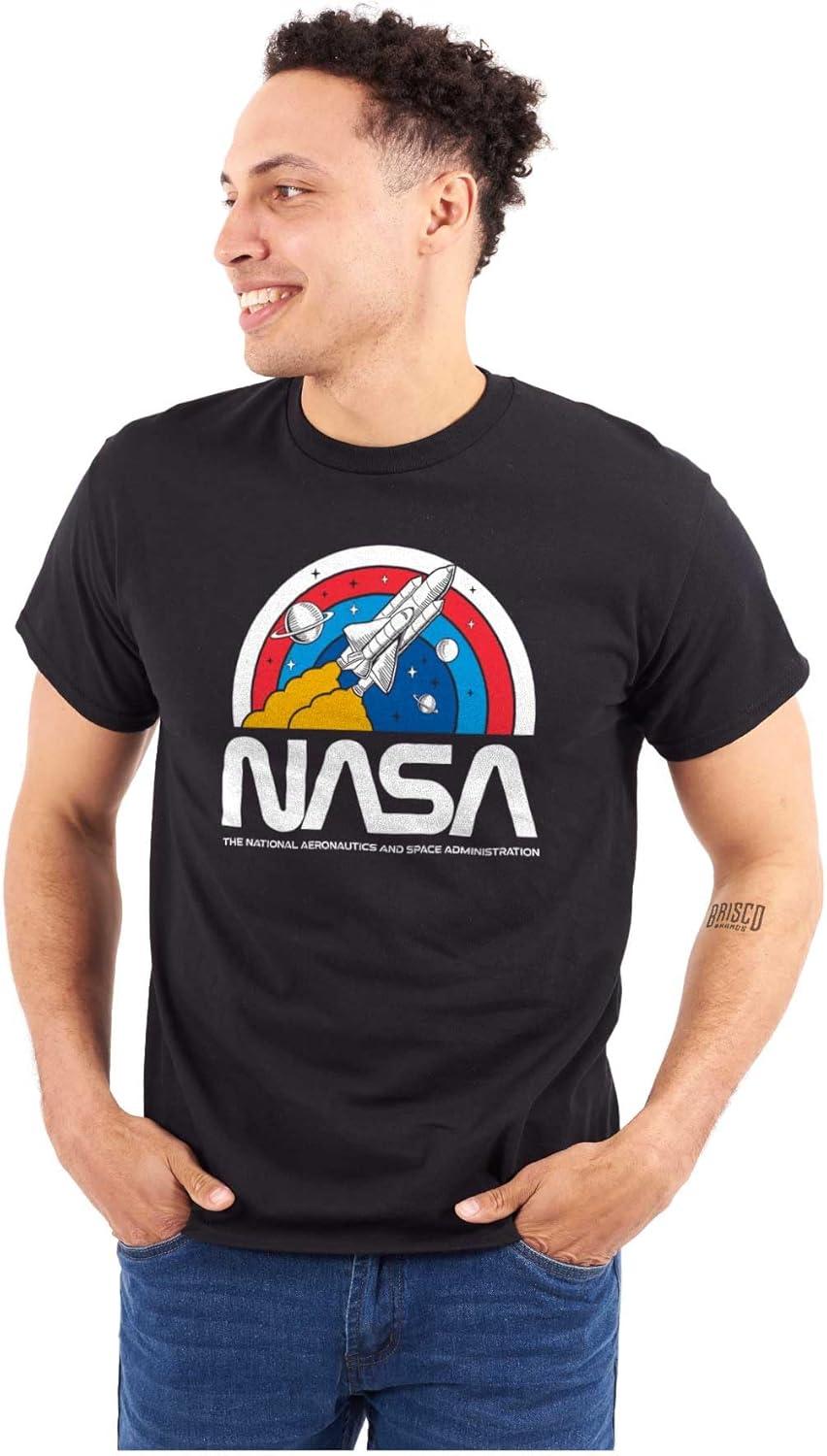 imageNASA Vintage Retro Space Shuttle Graphic T Shirt Men or WomenBlack
