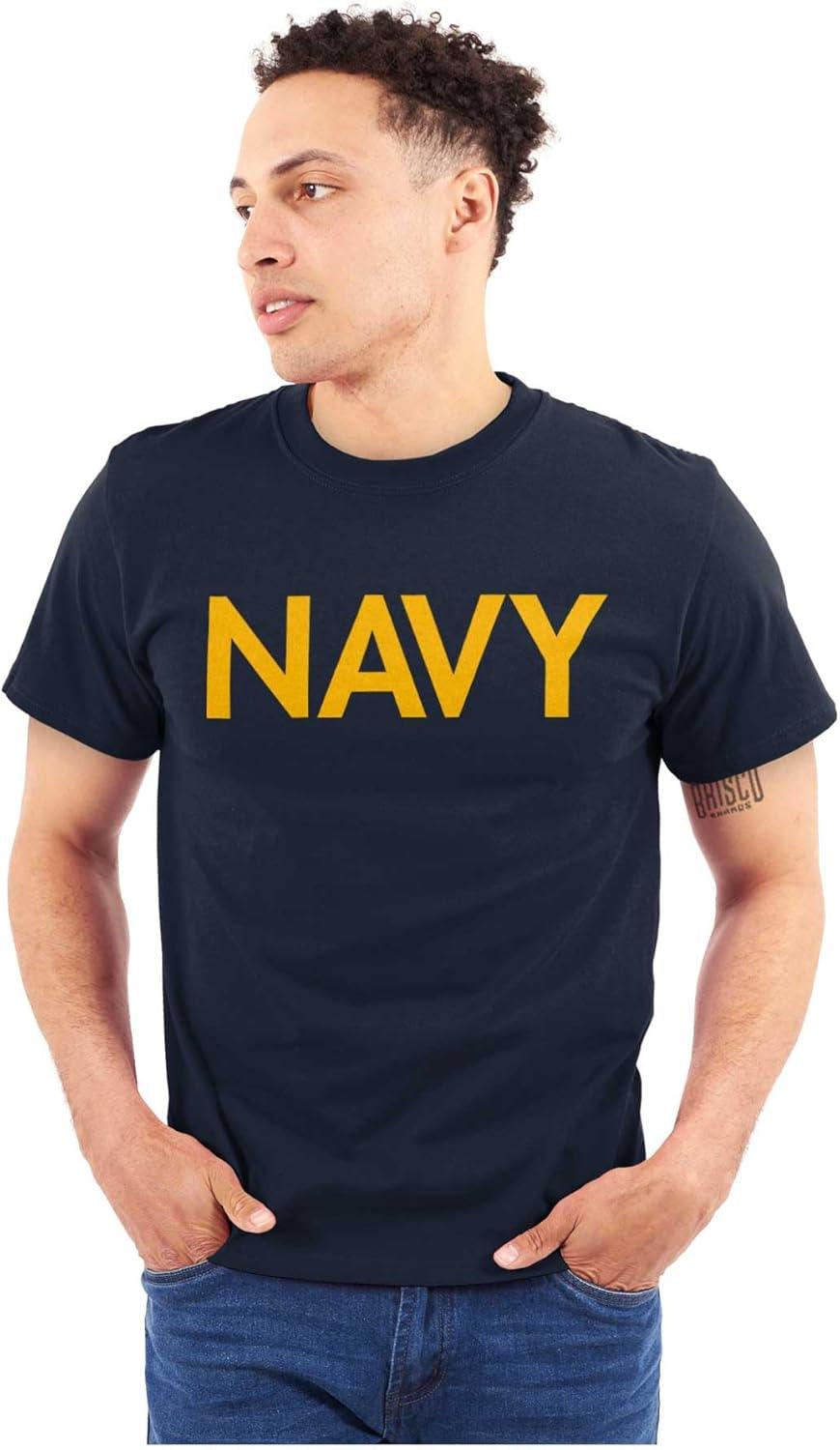 imageNavy Military Physical Training PT Exercise Workout Graphic T ShirtNavy