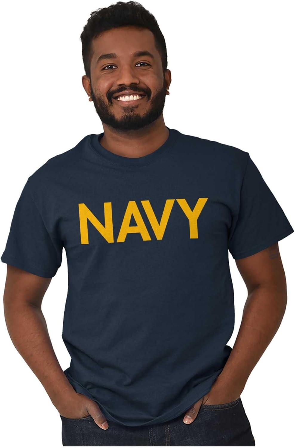 imageNavy Military Physical Training PT Exercise Workout Graphic T ShirtNavy