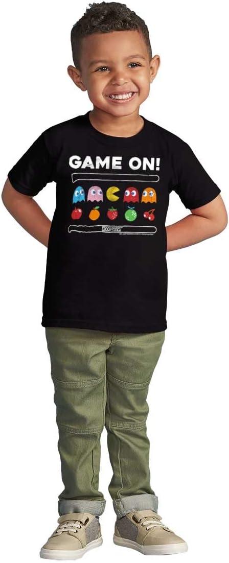 imageOfficial PACMan Baby and Toddler T Shirt Retro 80s Gamer Graphic Tee for KidsBlack