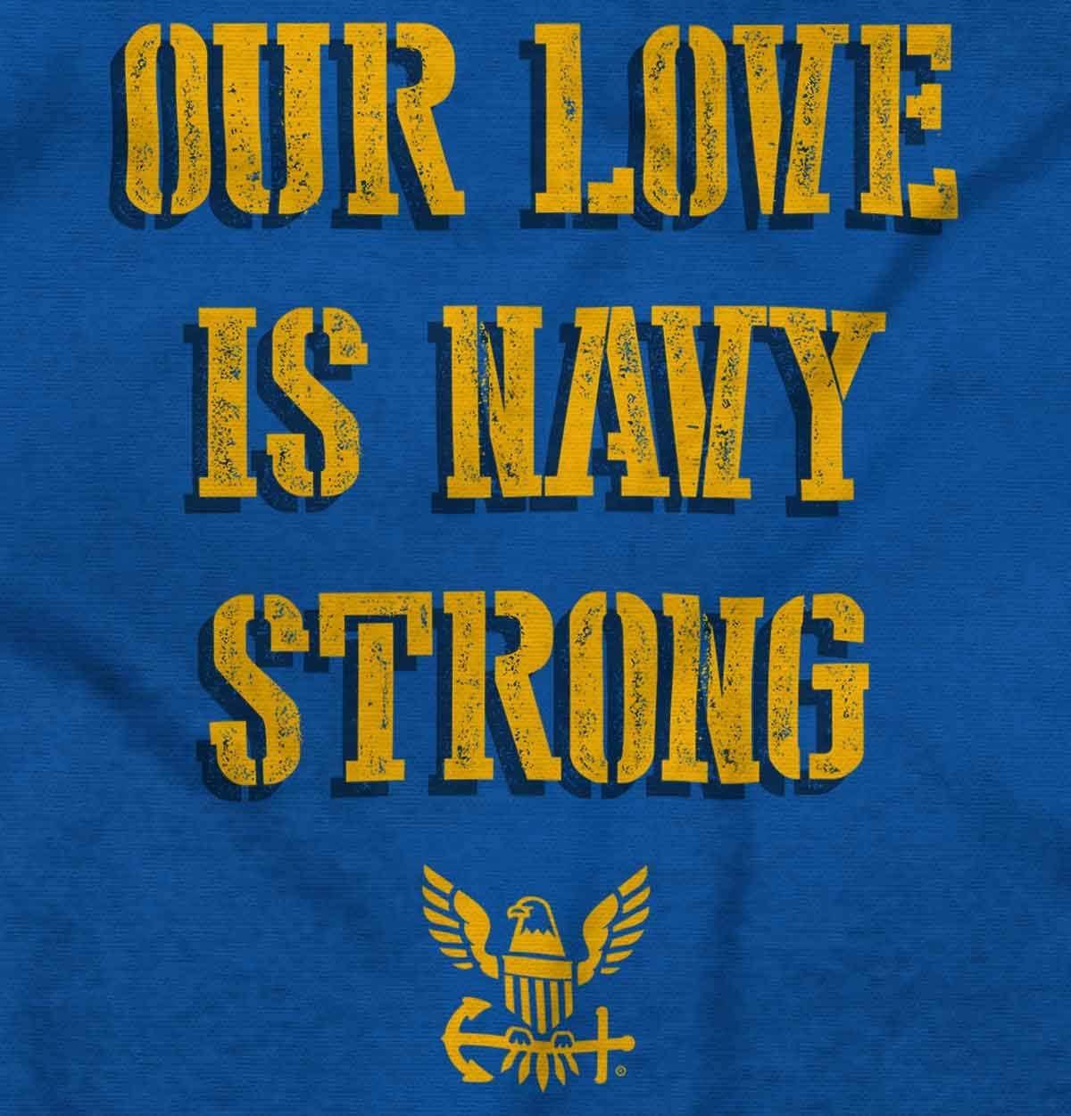 imageOur Love Navy Strong United States Zip Up Hoodie Mens Womens