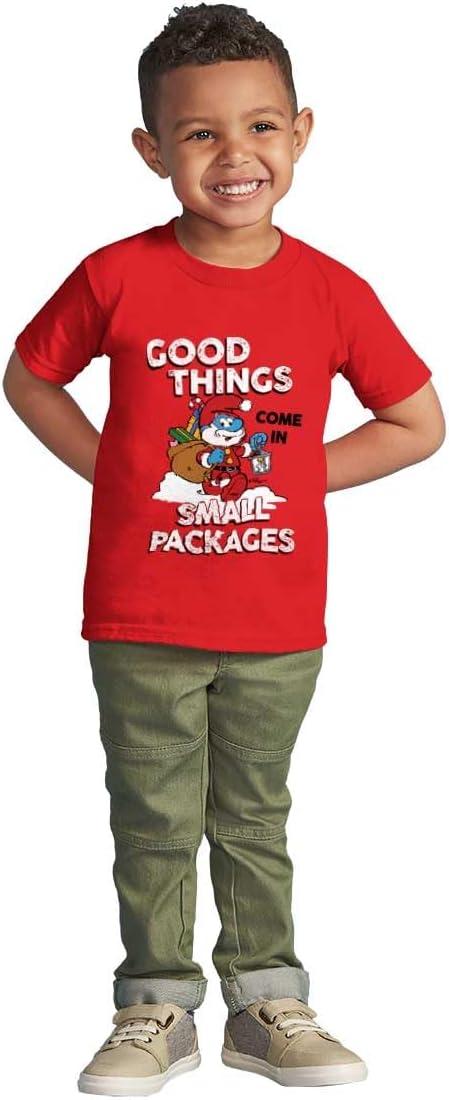 imageSanta Papa Smurf Toddler Boy Girl T ShirtRed