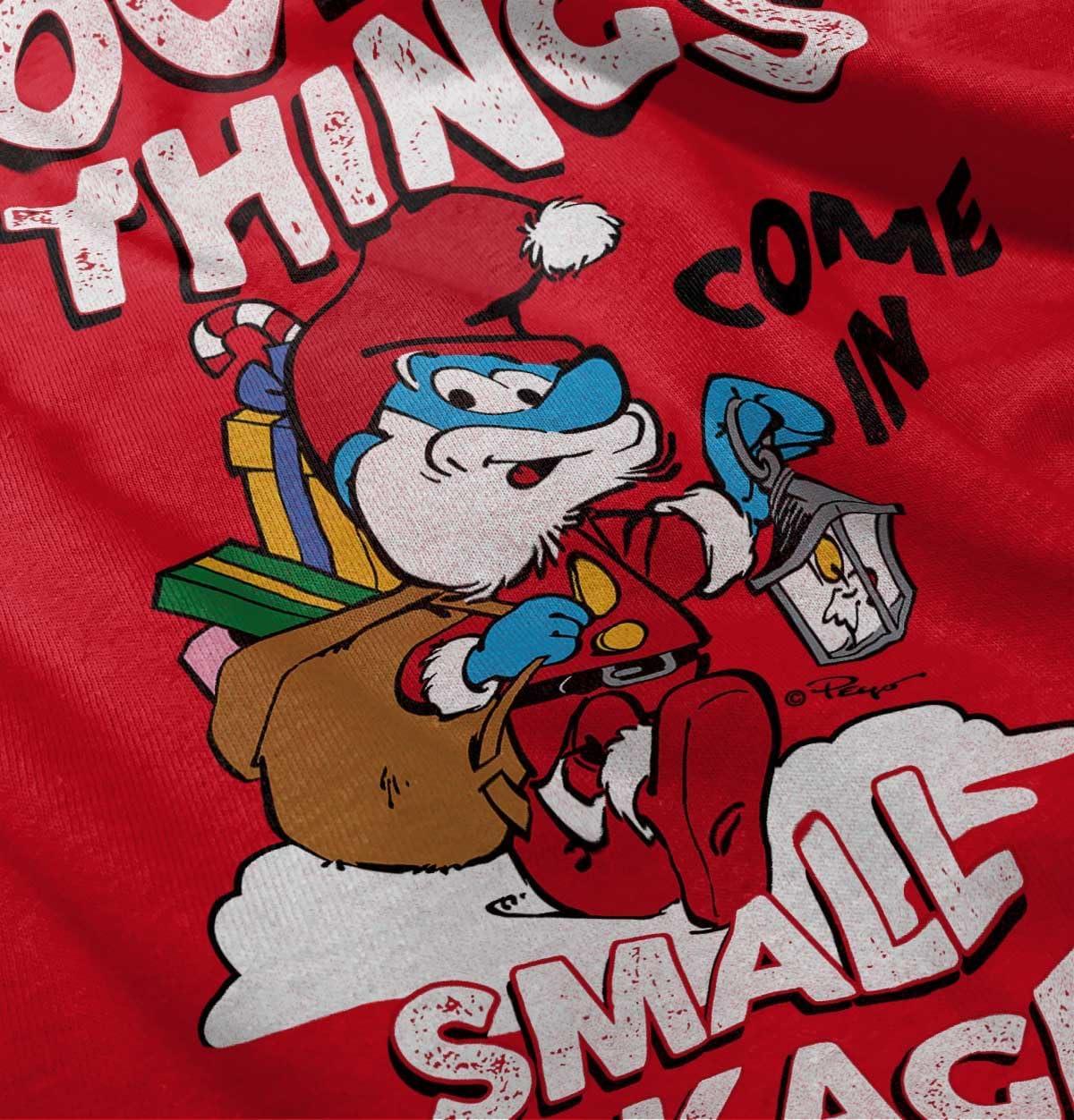 imageSanta Papa Smurf Toddler Boy Girl T ShirtRed