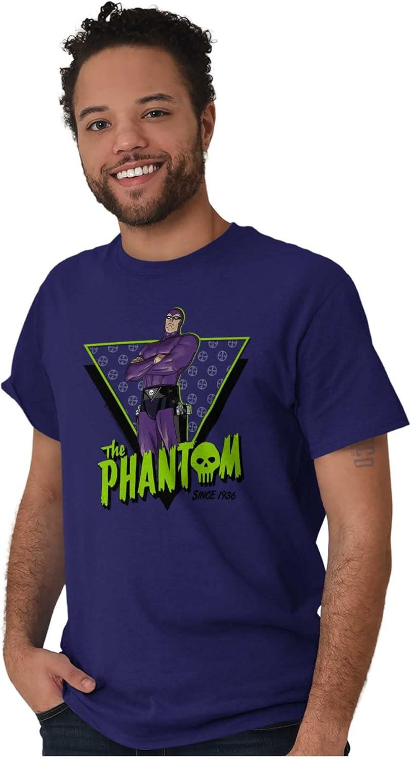imageThe Phantom Skull Vintage Superhero Graphic T Shirt Men or WomenPurple