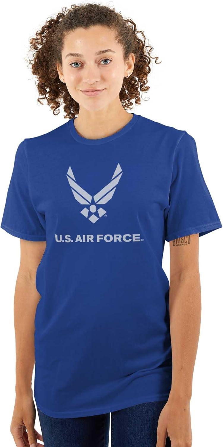 imageUS Air Force Symbol USAF Official Graphic T Shirt Men or WomenRoyal