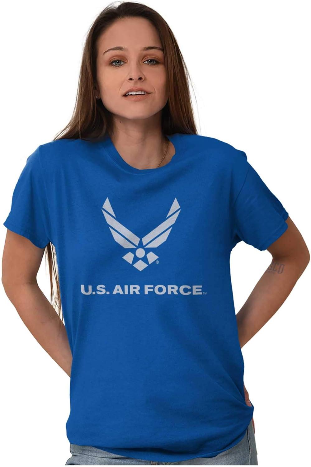 imageUS Air Force Symbol USAF Official Graphic T Shirt Men or WomenRoyal