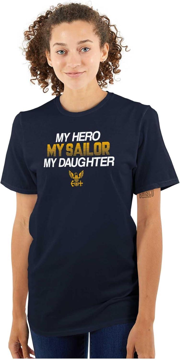 imageUnited States Navy Sailor Daughter Dad Graphic T Shirt Men or WomenNavy