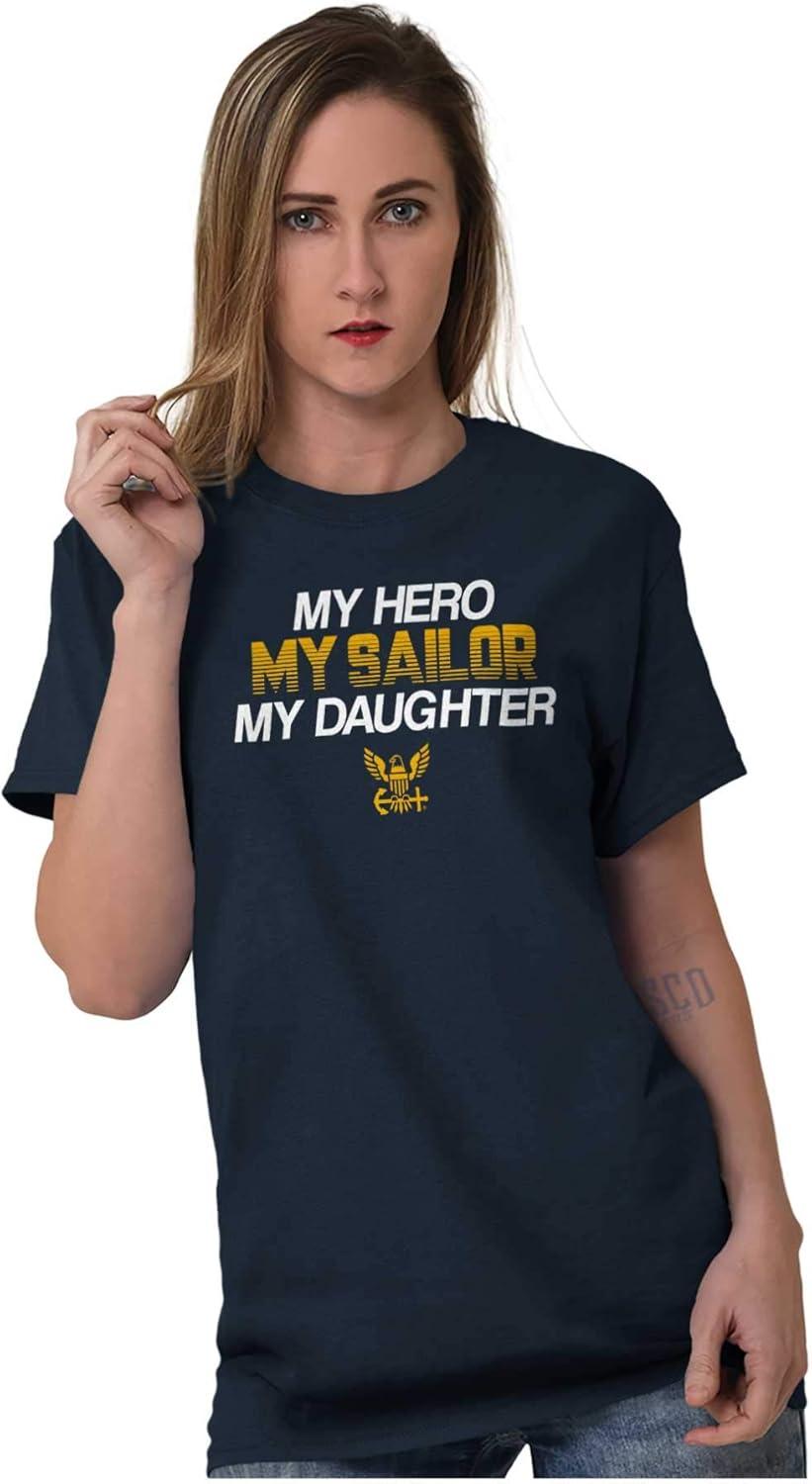 imageUnited States Navy Sailor Daughter Dad Graphic T Shirt Men or WomenNavy