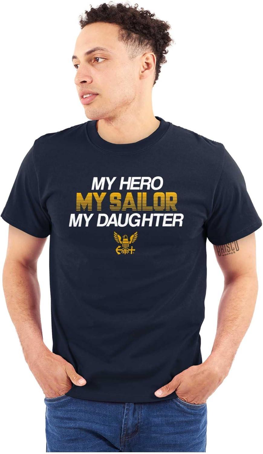 imageUnited States Navy Sailor Daughter Dad Graphic T Shirt Men or WomenNavy