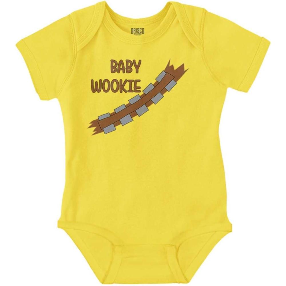 imageBrisco Brands Dark Galaxy Space Humanoid Sidekick Baby Romper Boys or GirlsZest