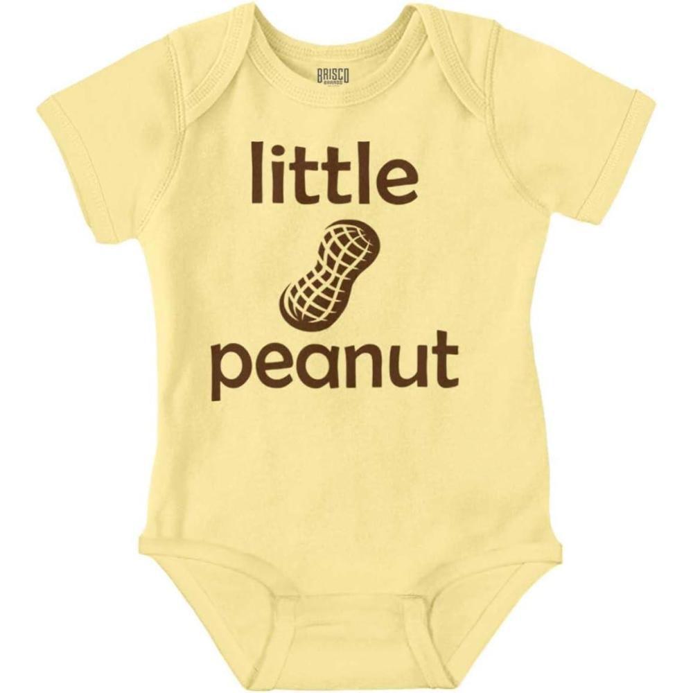 imageBrisco Brands Little Peanut Tiny Adorable Babies Baby Romper Boys or GirlsBanana