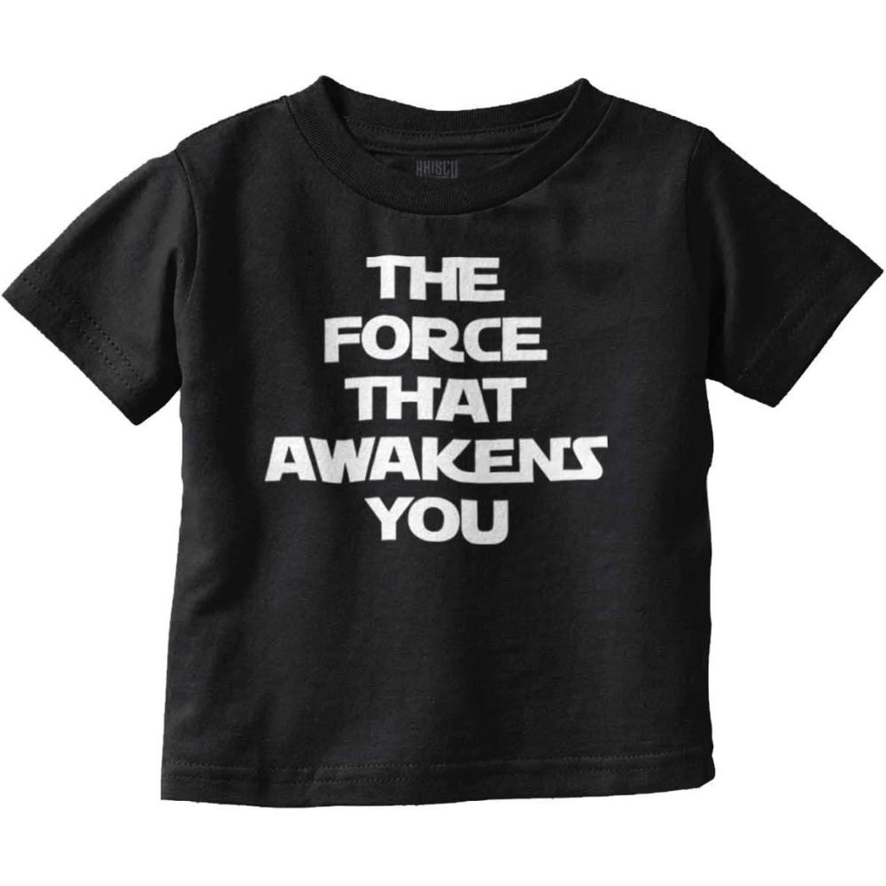 imageBrisco Brands The That Awakens You Dark Galaxy Toddler Boy Girl T ShirtBlack