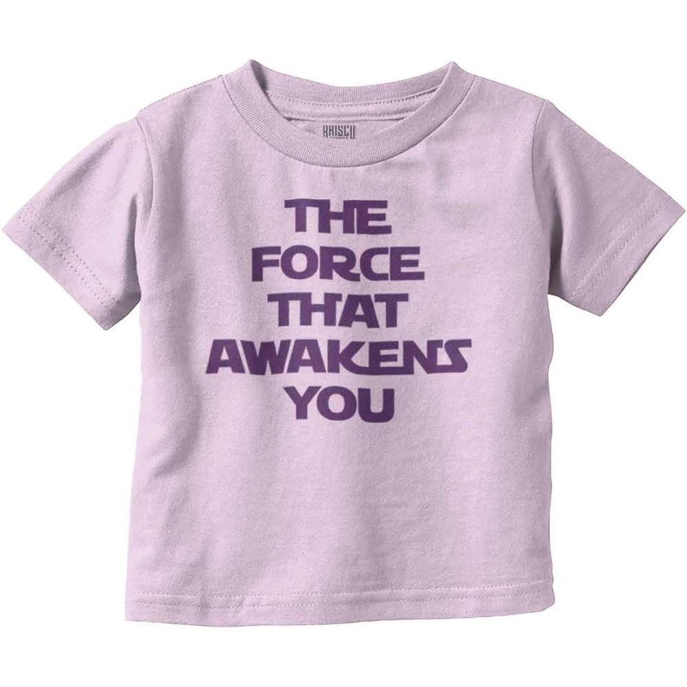 imageBrisco Brands The That Awakens You Dark Galaxy Toddler Boy Girl T ShirtPink