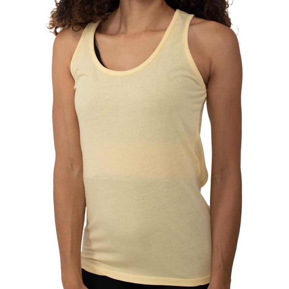 imageBrisco Brands Womens Tie Back Tank Top Juniors Backless Sleevless TShirtBanana