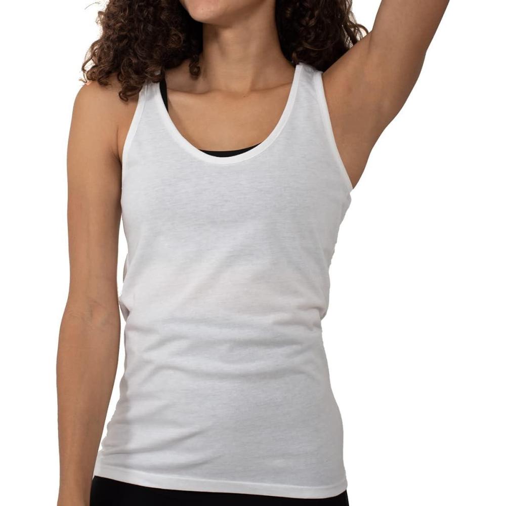 imageBrisco Brands Womens Tie Back Tank Top Juniors Backless Sleevless TShirtWhite