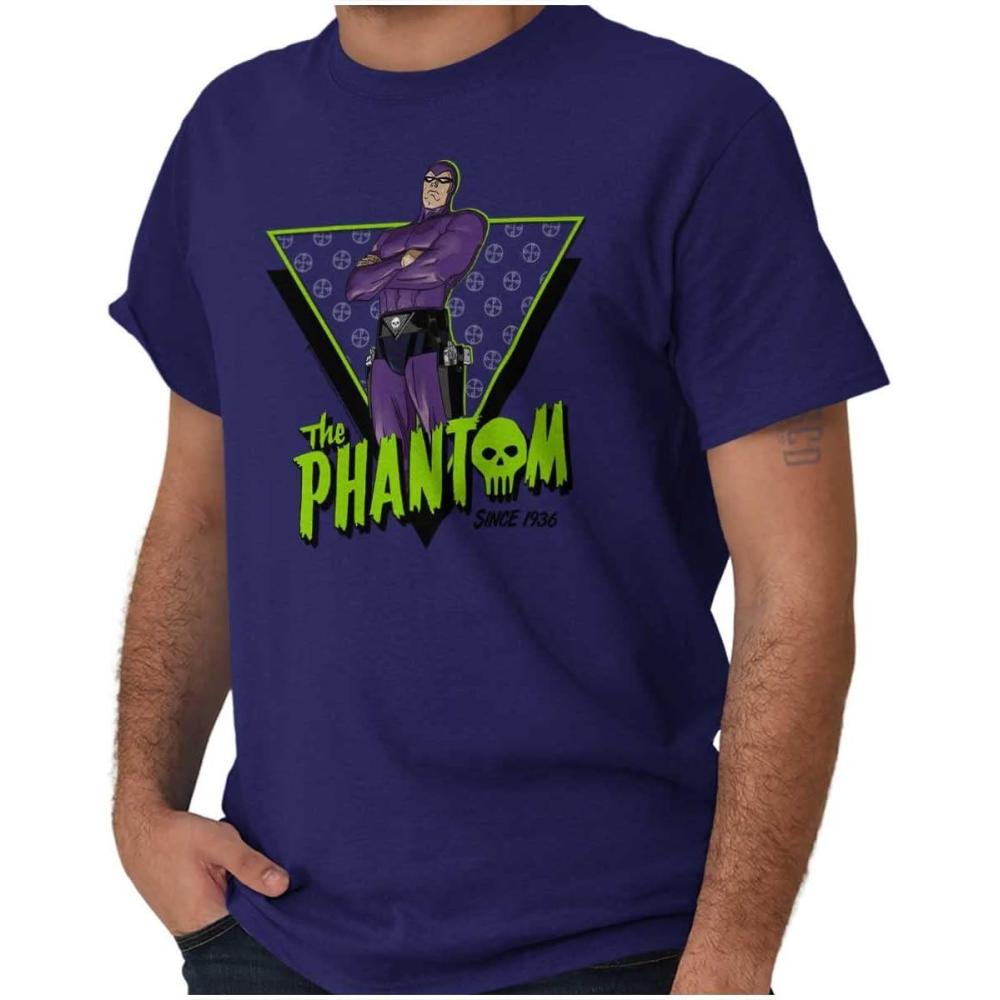 imageThe Phantom Skull Vintage Superhero Graphic T Shirt Men or WomenPurple