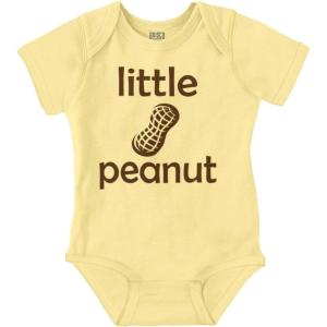 Brisco Brands Little Peanut Tiny Adorable Babies Baby Romper Boys or Girls(Banana)