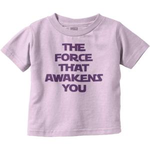 Brisco Brands The That Awakens You Dark Galaxy Toddler Boy Girl T Shirt(Pink)
