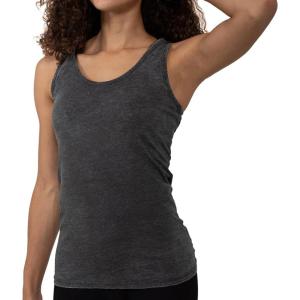 Brisco Brands Womens Tie Back Tank Top Juniors Backless Sleevless T-Shirt(Black)
