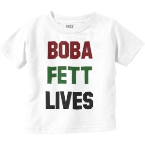 Galactic Bounty Hunter Nerdy Geek Toddler Boy Girl T Shirt(White)
