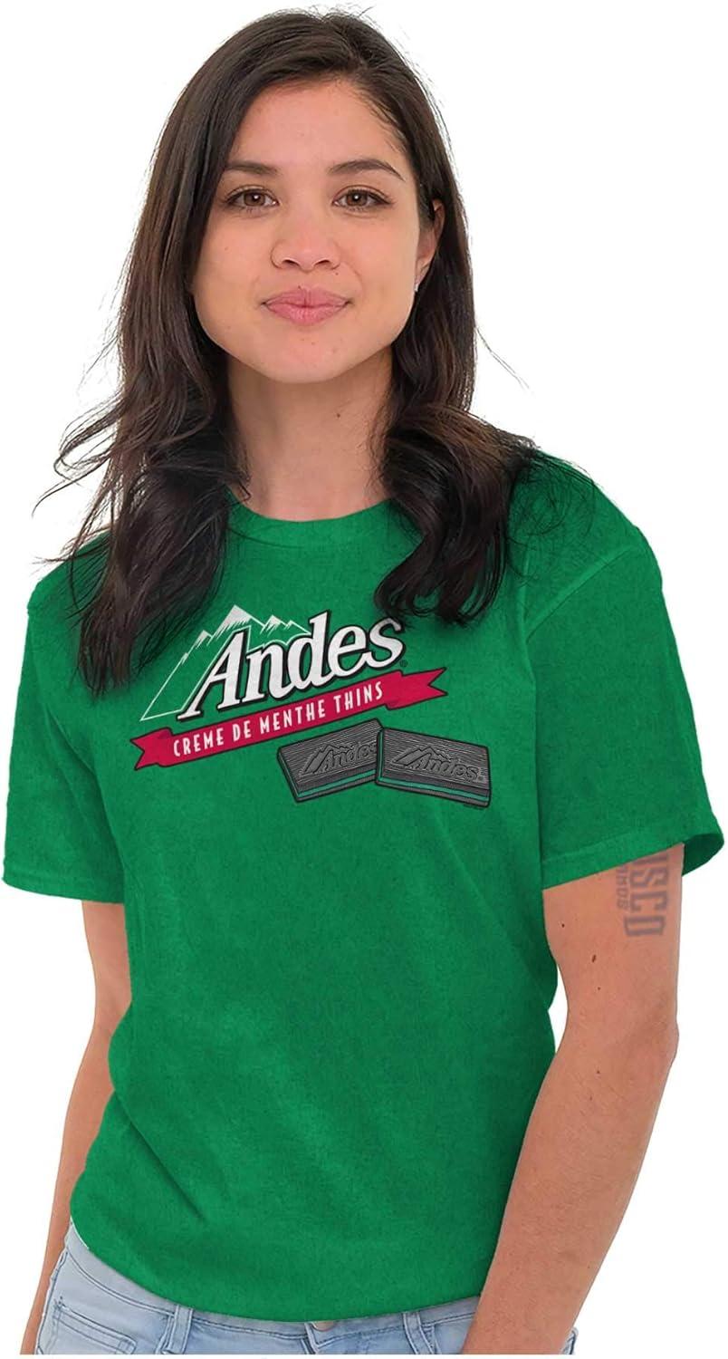 imageAndes Chocolate Mints Original Logo Graphic T Shirt Men or WomenAntique Irish Green