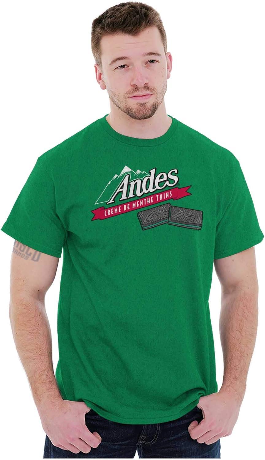 imageAndes Chocolate Mints Original Logo Graphic T Shirt Men or WomenAntique Irish Green