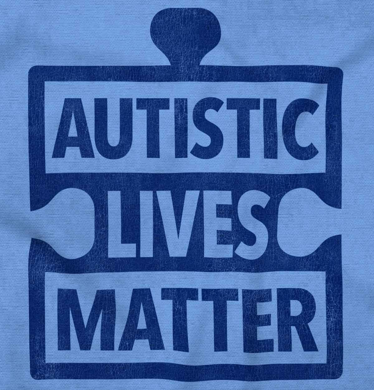 imageAutistic Lives Matter Autism Aware Graphic T Shirt Men or WomenCarolina Blue