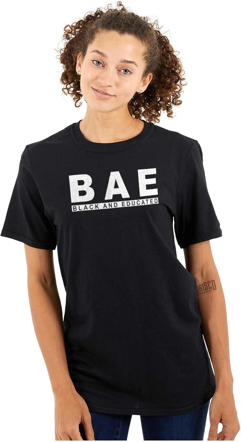 imageBAE Black and Educated Kings Queens Graphic T Shirt Men or WomenBlack