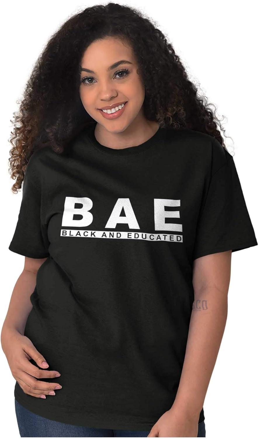 imageBAE Black and Educated Kings Queens Graphic T Shirt Men or WomenBlack