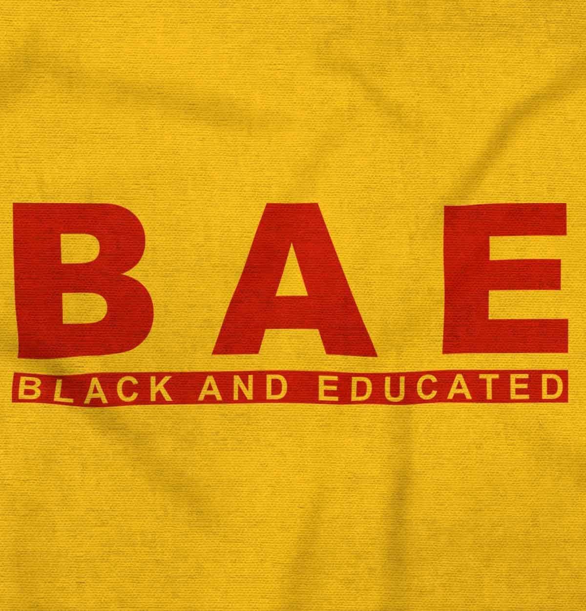 imageBAE Black and Educated Kings Queens Graphic T Shirt Men or WomenGold
