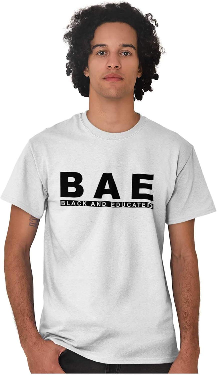 imageBAE Black and Educated Kings Queens Graphic T Shirt Men or WomenWhite