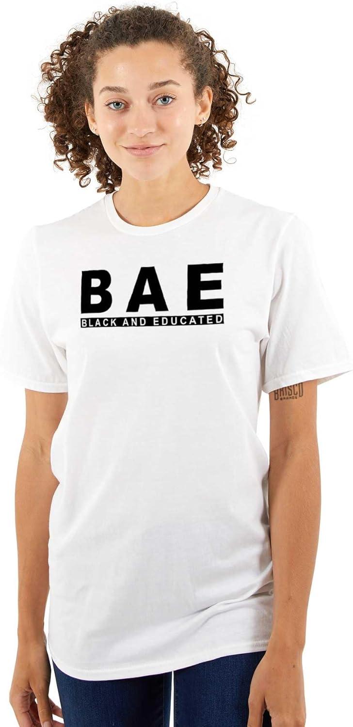 imageBAE Black and Educated Kings Queens Graphic T Shirt Men or WomenWhite