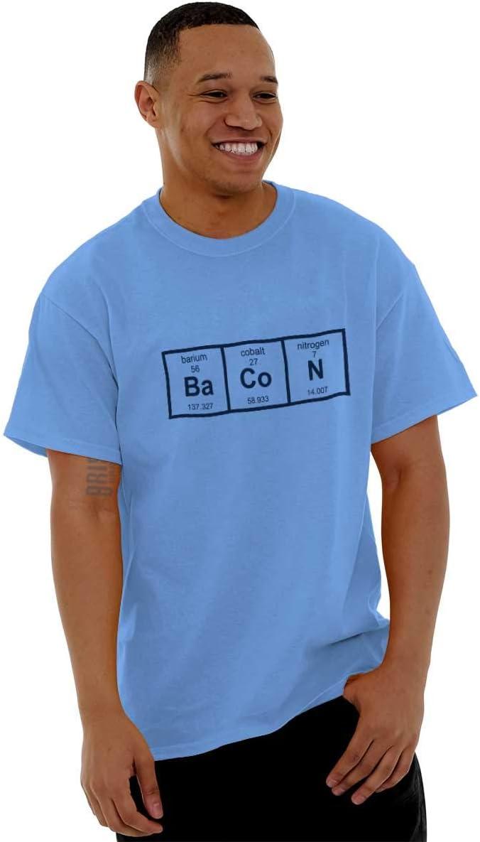 imageBa Co N Bacon Food Science Nerd Geeky Graphic T Shirt Men or WomenCarolina Blue
