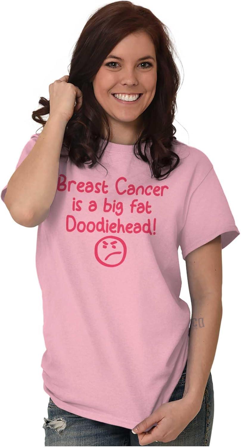 imageBreast Cancer is a Doodiehead Womens Graphic T Shirt TeesLight Pink